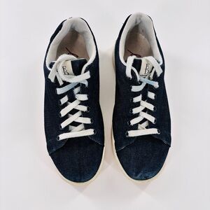 Ellen Degeneres Blue Suede Sneakers